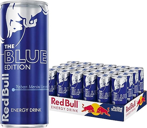 Red Bull Blue Edition Yaban Mersini Enerji İçeceği 24x250 ml