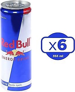 Red Bull Enerji İçeceği 355 ml 6 Adet