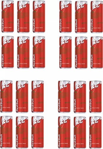 Red Bull Enerji İçeceği Red Edition Karpuz 250 Ml X 24 Adet