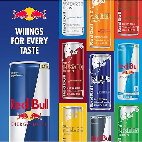 Red Bull Redbull Karışık Paket 10 Lu