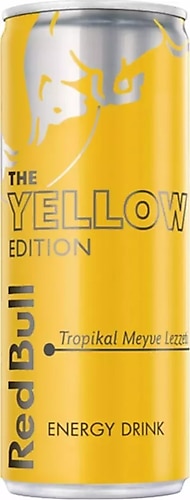 Red Bull Yellow Edition Tropikal Meyve Enerji İçeceği 250 ml 6'lı