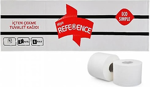 Reference İçten Çekmeli 6'lı Tuvalet Kağıdı