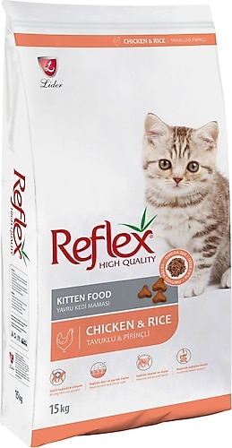 Reflex Kitten Tavuk Etli 15 kg Yavru Kedi Maması