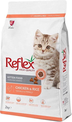 Reflex Kitten Tavuk Etli 2 kg Yavru Kedi Maması