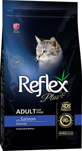 Reflex Plus Somonlu 15 kg Yetişkin Kedi Maması