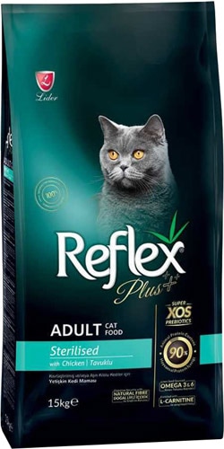 Reflex Plus Sterilised Tavuk Etli 15 kg Yetişkin Kedi Maması