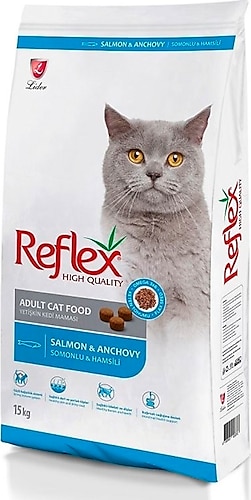 Reflex Somonlu ve Hamsili 15 kg Yetişkin Kedi Maması