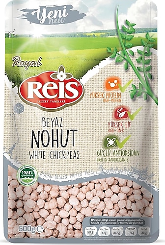 Reis Royal Beyaz Nohut 500 gr