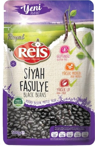 Reis Royal Siyah Fasulye 500 gr