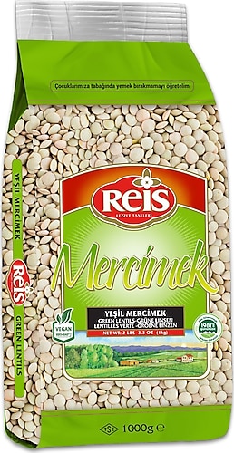 Reis Yeşil Mercimek 1 kg
