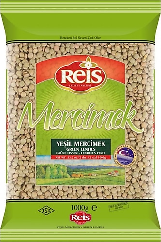 Reis Yeşil Mercimek 2.5 kg