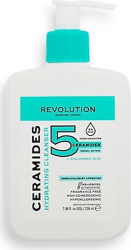 Revolution Ceramides Hydrating Cleanser Nemlendirici Kuru Cilt Yüz Temizleme Jeli 236ml