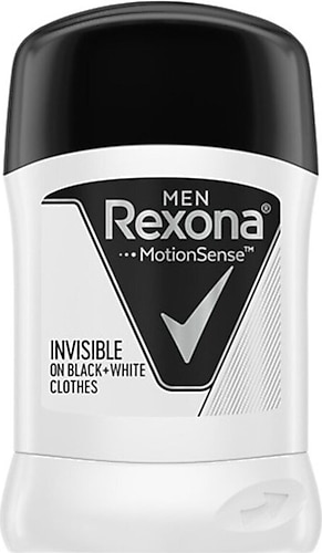 Rexona Motion Sense Invisible Black & White Erkek Stick Deodorant 50 ml