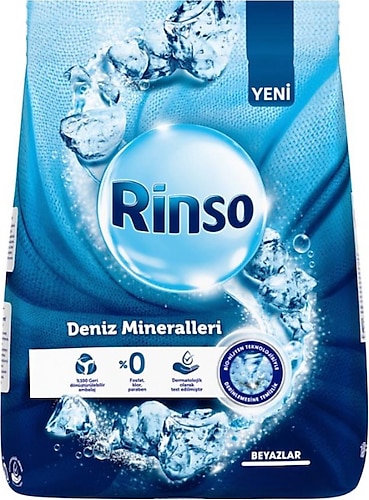 Rinso Deniz Mineralleri 8 kg Toz Deterjan