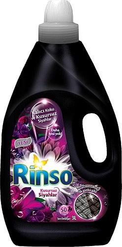 Rinso Kömür Siyahlığı Sıvı Deterjan 50 Yıkama 3 lt 6'lı