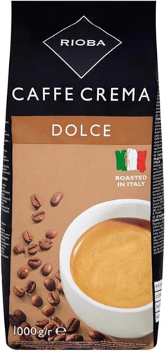 Rioba Caffe Crema Dolce %80 Arabica %20 Robusta 1000 gr Çekirdek Kahve
