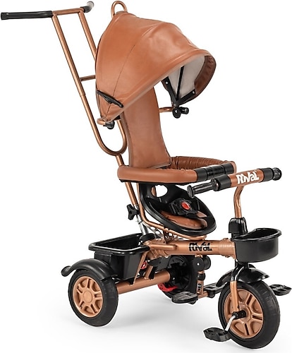 Rival RV501 Gold Hiper Bike Ebeveyn Kontrollü 3 Tekerlekli Bisiklet