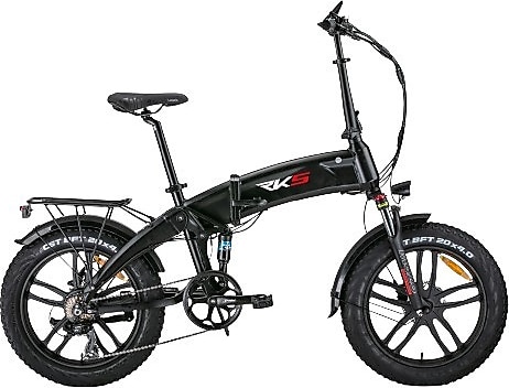 RKS RD8 Antrasit Katlanabilir Elektrikli Bisiklet