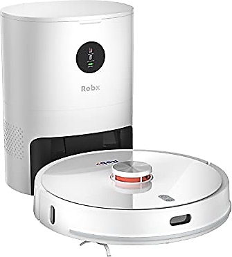 Robx R7 UV Sterilizasyon Çöp İstasyonlu Vacuum Mop Akıllı Robot Süpürge