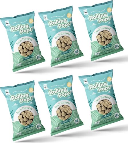 Rolling Pops Ranch Soslu Nohut Cipsi 56 gr 6'lı