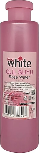 ROSE WHİTE 380 Ml. Sentetik Gül Suyu