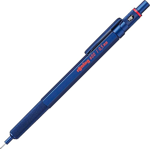Rotring 600 Mavi 0.5 mm Versatil Uçlu Kalem