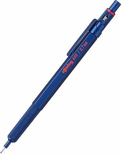 Rotring 600 Mavi 0.7 mm Versatil Uçlu Kalem