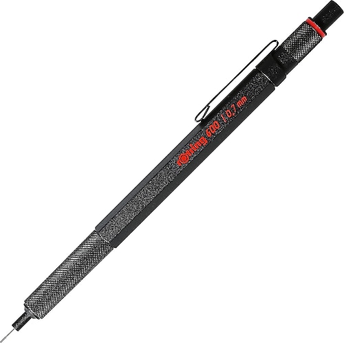 Rotring 600 Siyah 0.7 mm Versatil Uçlu Kalem