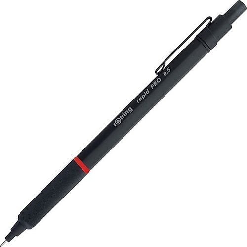 Rotring Rapid Pro Siyah 0.5 mm Versatil Uçlu Kalem