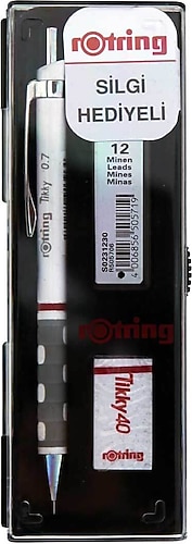 Rotring Tikky Beyaz 0.7 mm Versatil Okul Seti