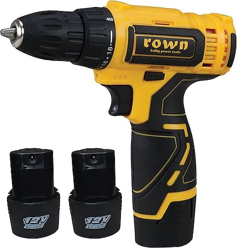 Rown RN6012 12 V Çift Akülü Vidalama Makinesi