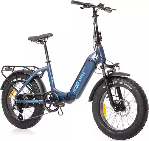 ROXFORM Ural 20" Elektrikli Bisiklet - Şehir İçi Kullanım için İdeal, Uzun Menzil E-bike Krem
