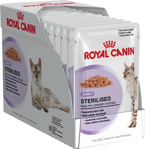 Royal Canin Gravy Sterilised 85 gr 12'li Yetişkin Kedi Yaş Maması