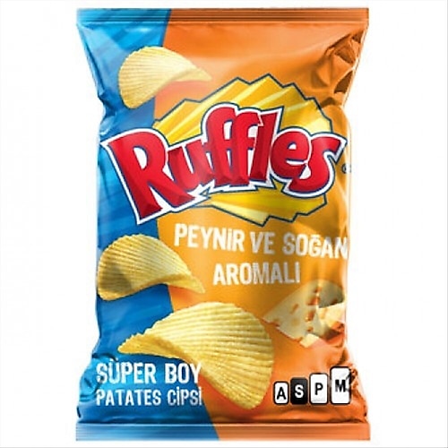 Ruffles Süper Boy Peynirli Soğanlı Patates Cipsi 104 gr