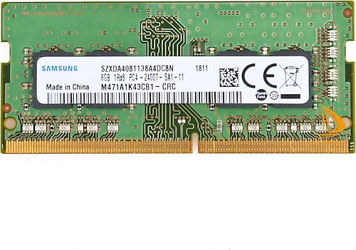 Samsung 8 GB 2400 MHz CL17 SODIMM M471A1K43CB1-CRC DDR4 Ram