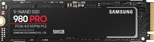Samsung 980 PRO MZ-V8P500BW PCI-Express 4.0 500 GB M.2 SSD