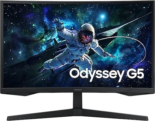 Samsung Odyssey G5 G55C LS27CG552EUXUF 27" 1 ms 2K Curved 165 Hz Oyuncu Monitörü