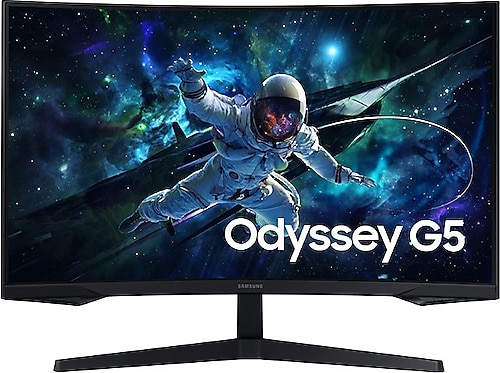 Samsung Odyssey G5 G55C LS32CG552EUXUF 32" 1 ms 2K Curved 165 Hz Oyuncu Monitörü
