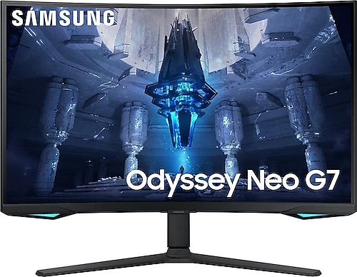 Samsung Odyssey Neo G7 LS32BG750NUXUF 32" 1 ms UHD FreeSync Pivot Curved Oyuncu Monitörü