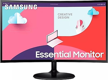 Samsung S3 LS24C360EAUXUF 24" 4ms Full HD FreeSync Curved Oyuncu Monitörü