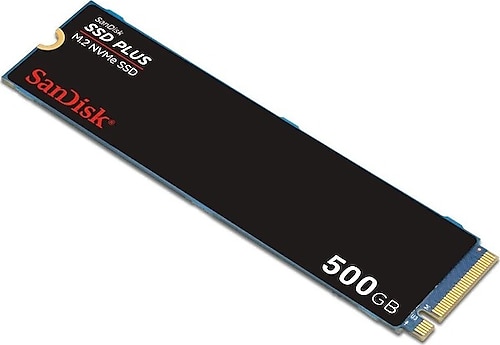 Sandisk SSD Plus 500GB 2400MB-1500MB M.2 PCIe Gen 3.0 NVMe SSD