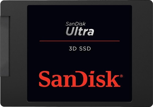 SanDisk Ultra 3D SDSSDH3-500G-G25 SATA 3.0 2.5" 500 GB SSD
