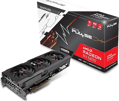Sapphire RX 6800 Gaming 11305-02-20G 256 Bit GDDR6 16 GB Ekran Kartı