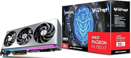 Sapphire RX 7900 XT Nitro+ Vapor X 11323-01-40G 320 Bit GDDR6 20 GB Ekran Kartı