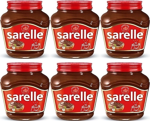 Sarelle Kakaolu Fındık Ezmesi 700 gr 6'lı