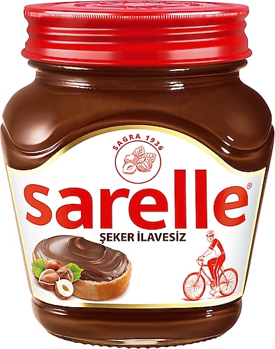 Sarelle Şekersiz Kakaolu Fındık Ezmesi 350 gr