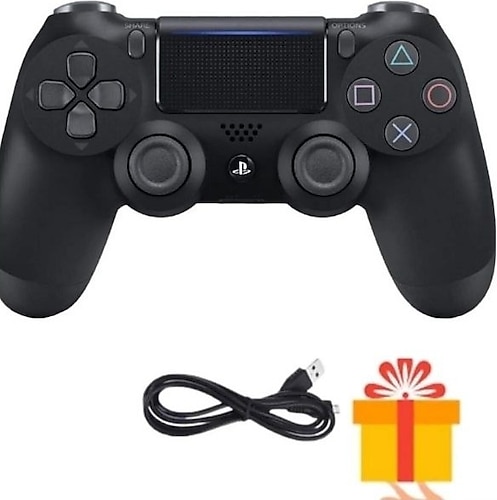 Sarftech Ps4 Kol Wireless Kablosuz Ps4 Oyun Kolu Ps4 Siyah Joystick Tablet Telefon Pc Uyumlu Oyun Kolu
