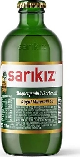 Sarıkız Mineralli Maden Suyu 250 ml