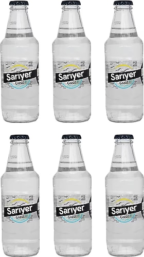 Sarıyer Gazoz Sarıyer Karışık Meyve Aromalı Gazoz Cam 200 Ml X 6 Adet