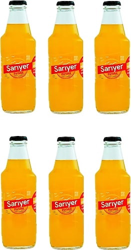 Sarıyer Gazoz Sarıyer Portakal Aromalı Gazoz Cam 200 Ml X 6 Adet